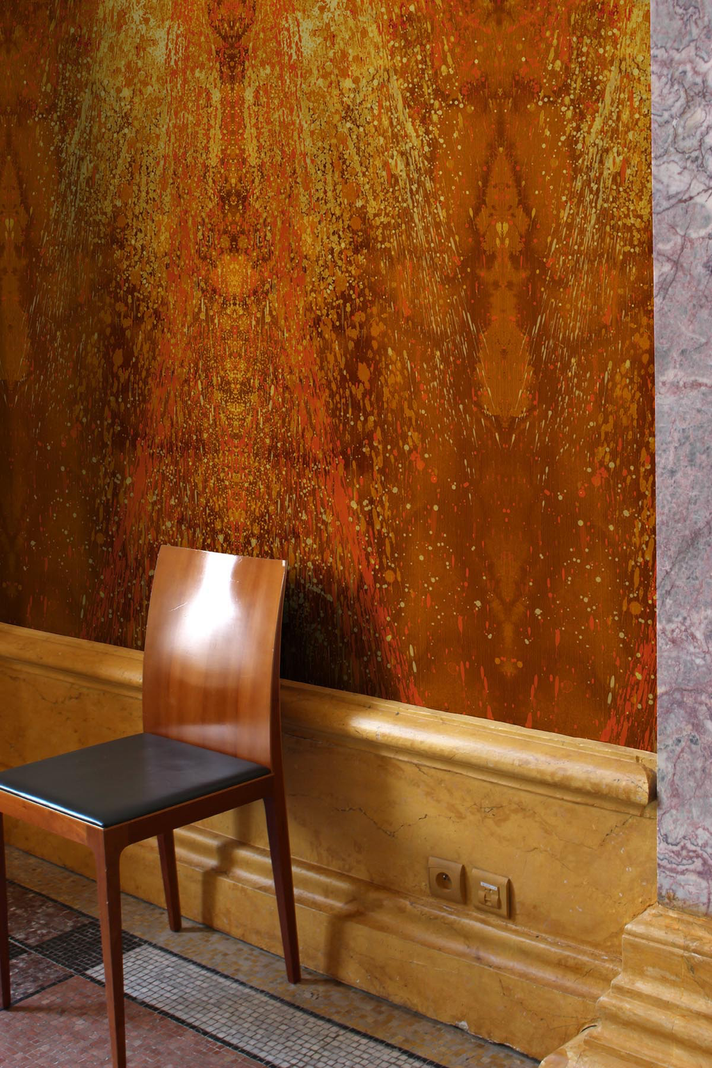 cascade superwide wallpaper panel by timorous beasties on adorn.house