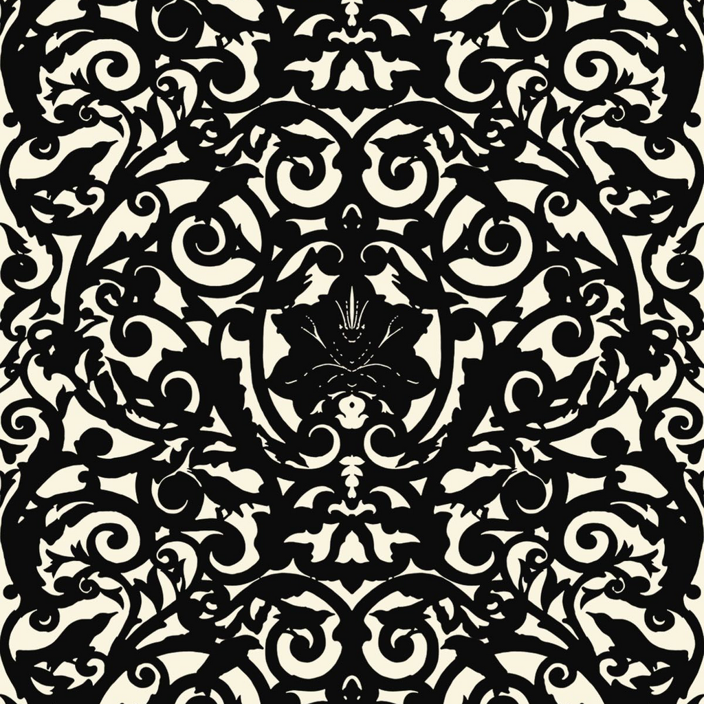 superwide birdcage wallpaper by timorous beasties on adorn.house