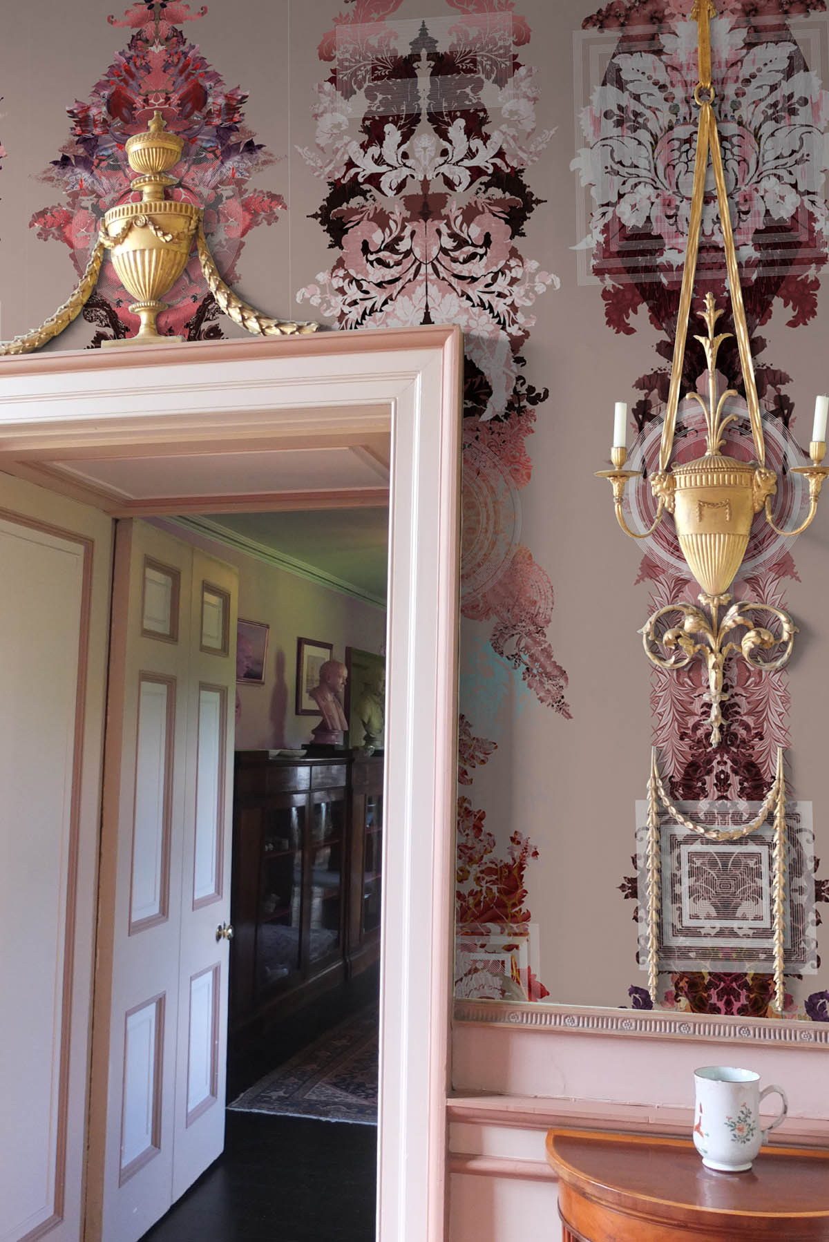 totem damask wallpaper by timorous beasties on adorn.house