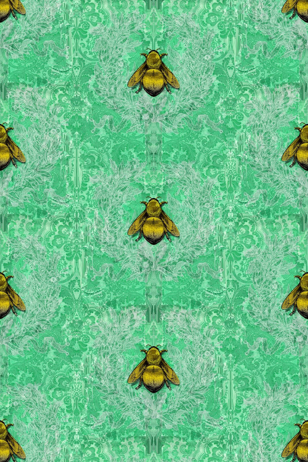 imperial apiary wallpaper by timorous beasties on adorn.house