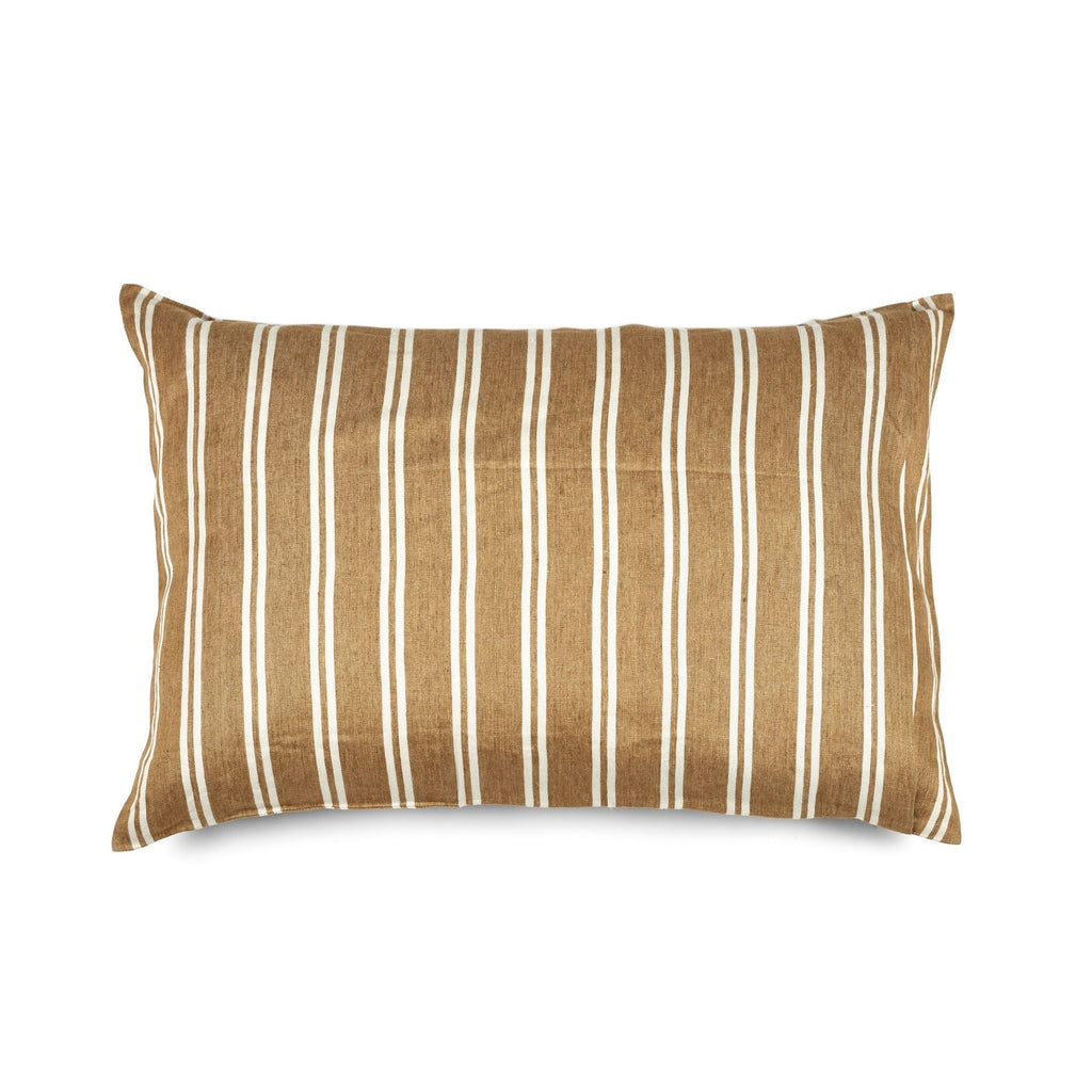 canal stripe pillow case & sham by libeco on adorn.house