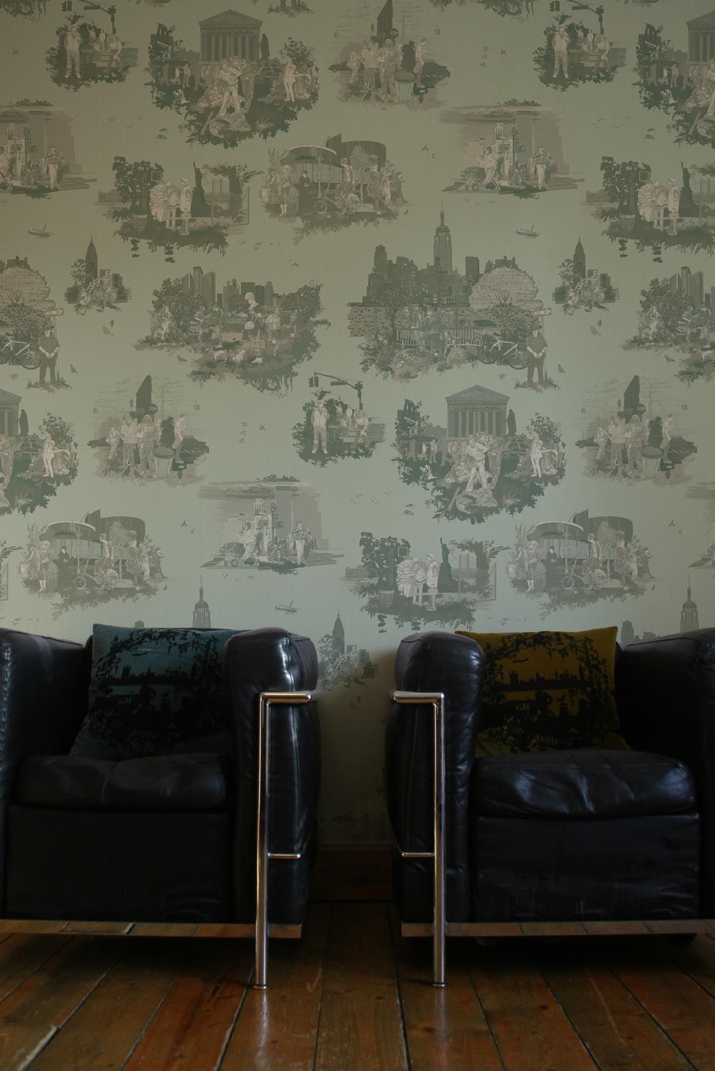 new york toile  wallpaper by timorous beasties on adorn.house