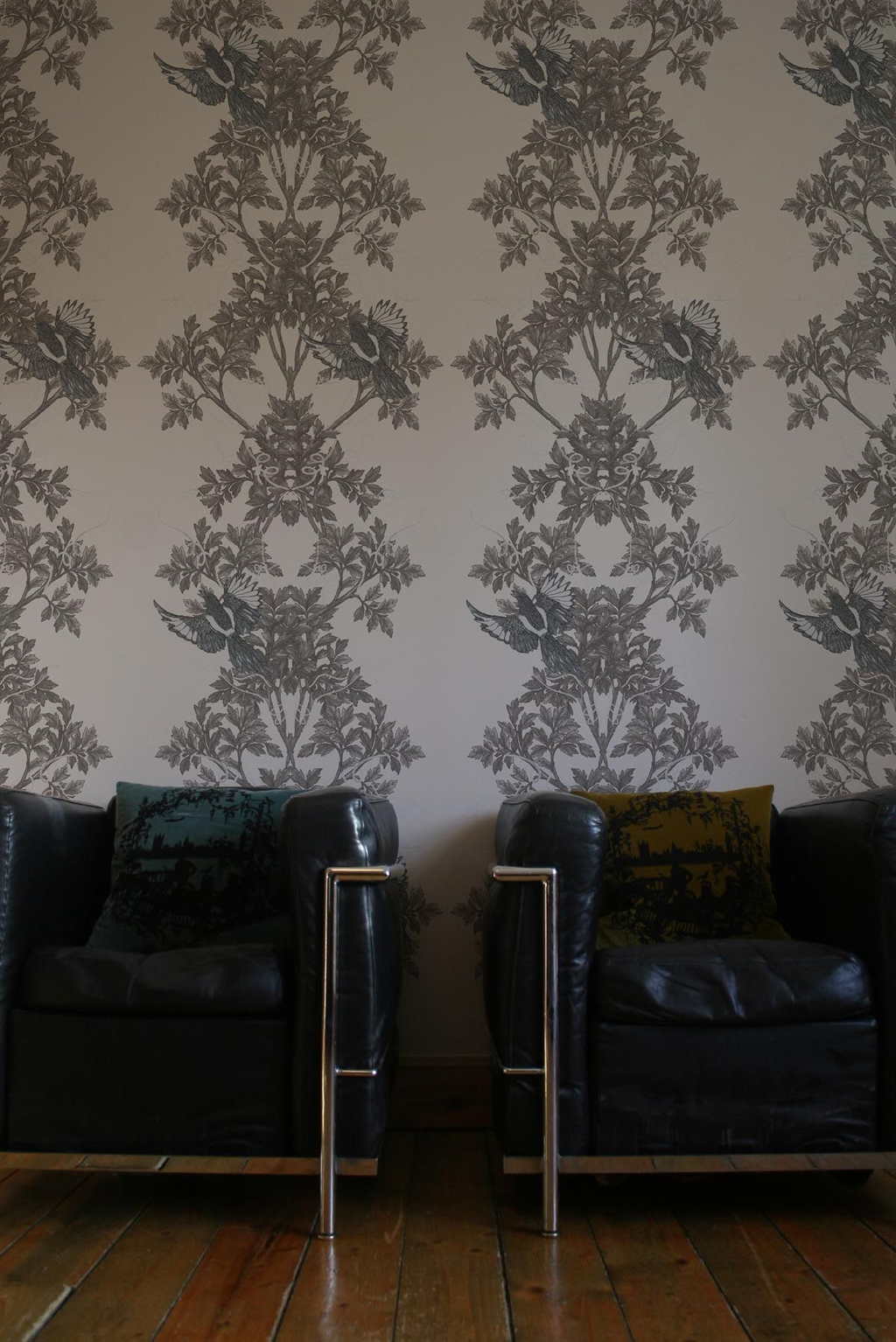 two in a bush wallpaper by timorous beasties on adorn.house