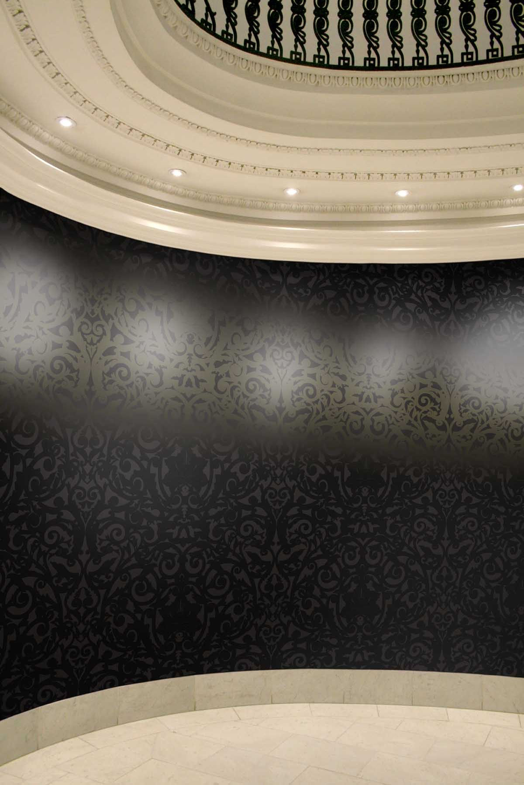 superwide birdcage wallpaper by timorous beasties on adorn.house