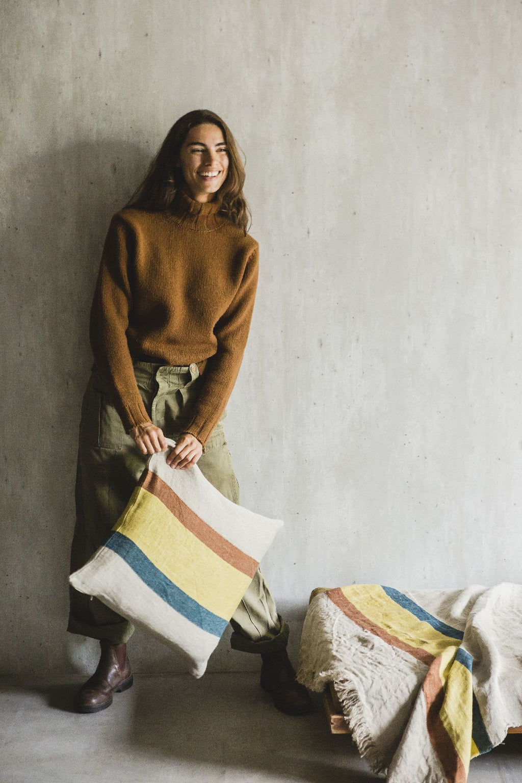 the belgian linen pillow cover by libeco on adorn.house