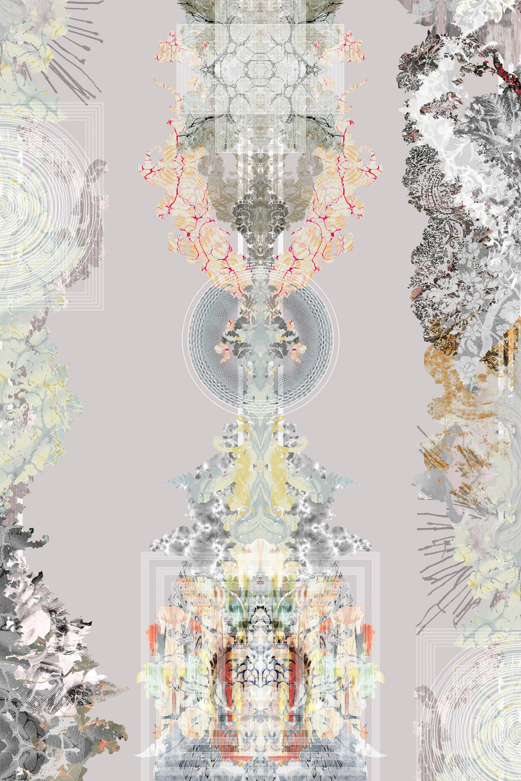 totem damask wallpaper by timorous beasties on adorn.house