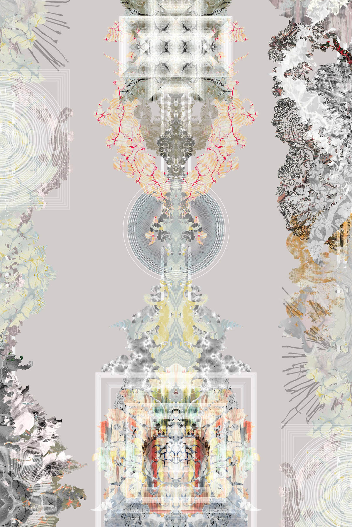 totem damask wallpaper by timorous beasties on adorn.house