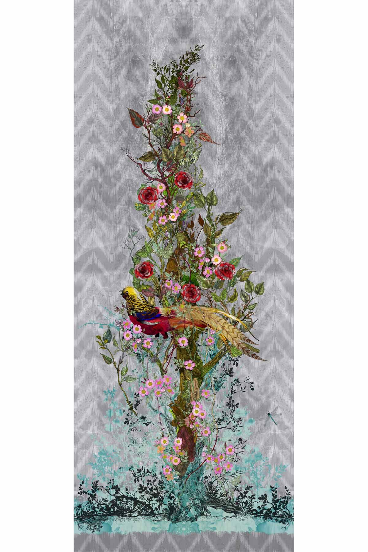 winchester wallpaper panels by timorous beasties on adorn.house