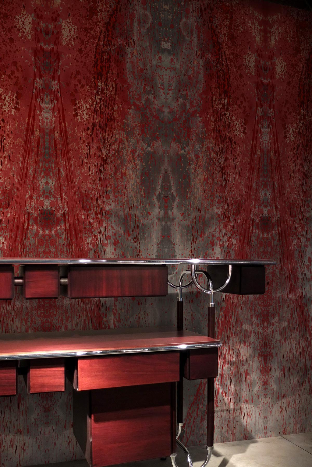 cascade superwide wallpaper panel by timorous beasties on adorn.house