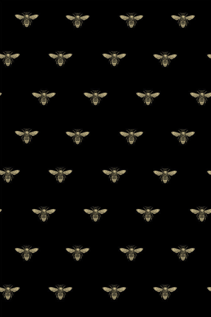 honey bee wallpaper by timorous beasties on adorn.house