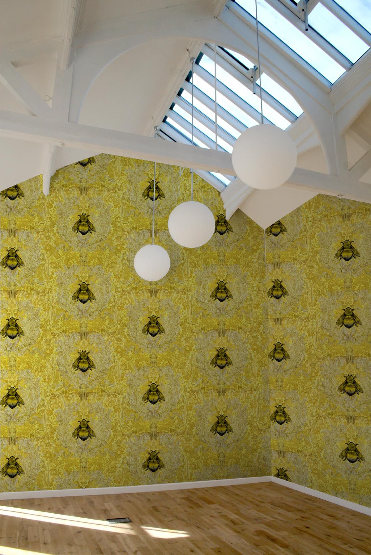 imperial apiary wallpaper by timorous beasties on adorn.house