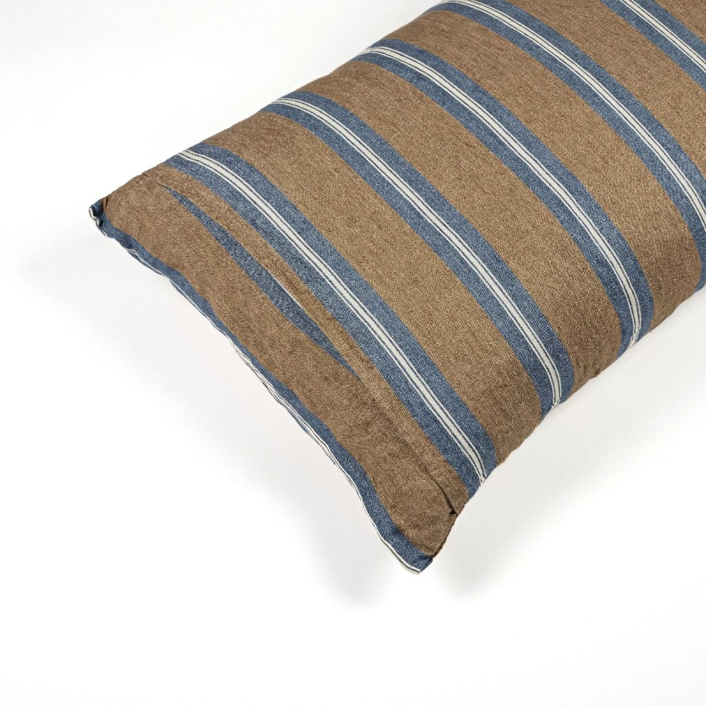 salem pillow case & sham by libeco Belgian linen on adorn.house