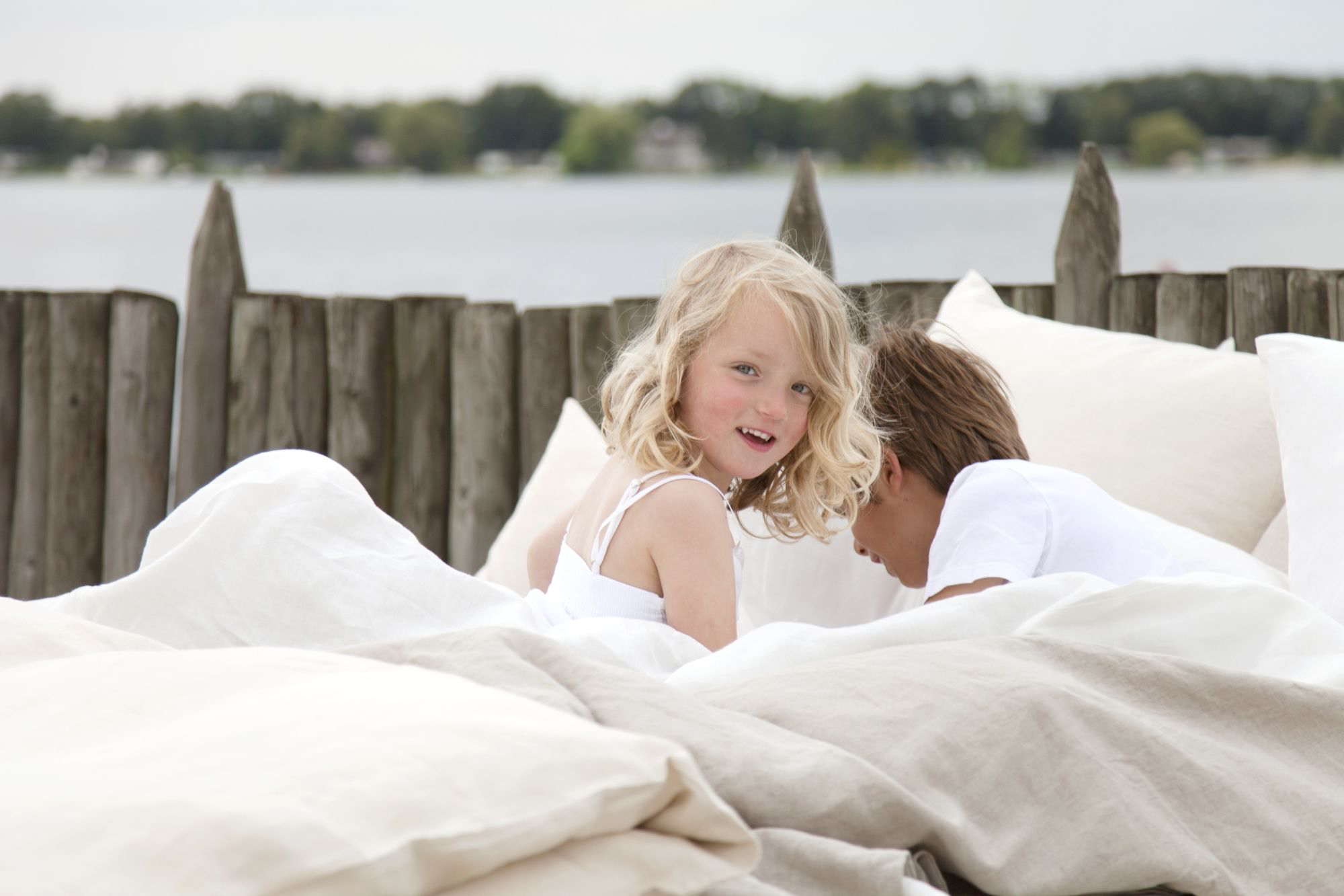 heritage flat & fitted sheets by libeco on adorn.house