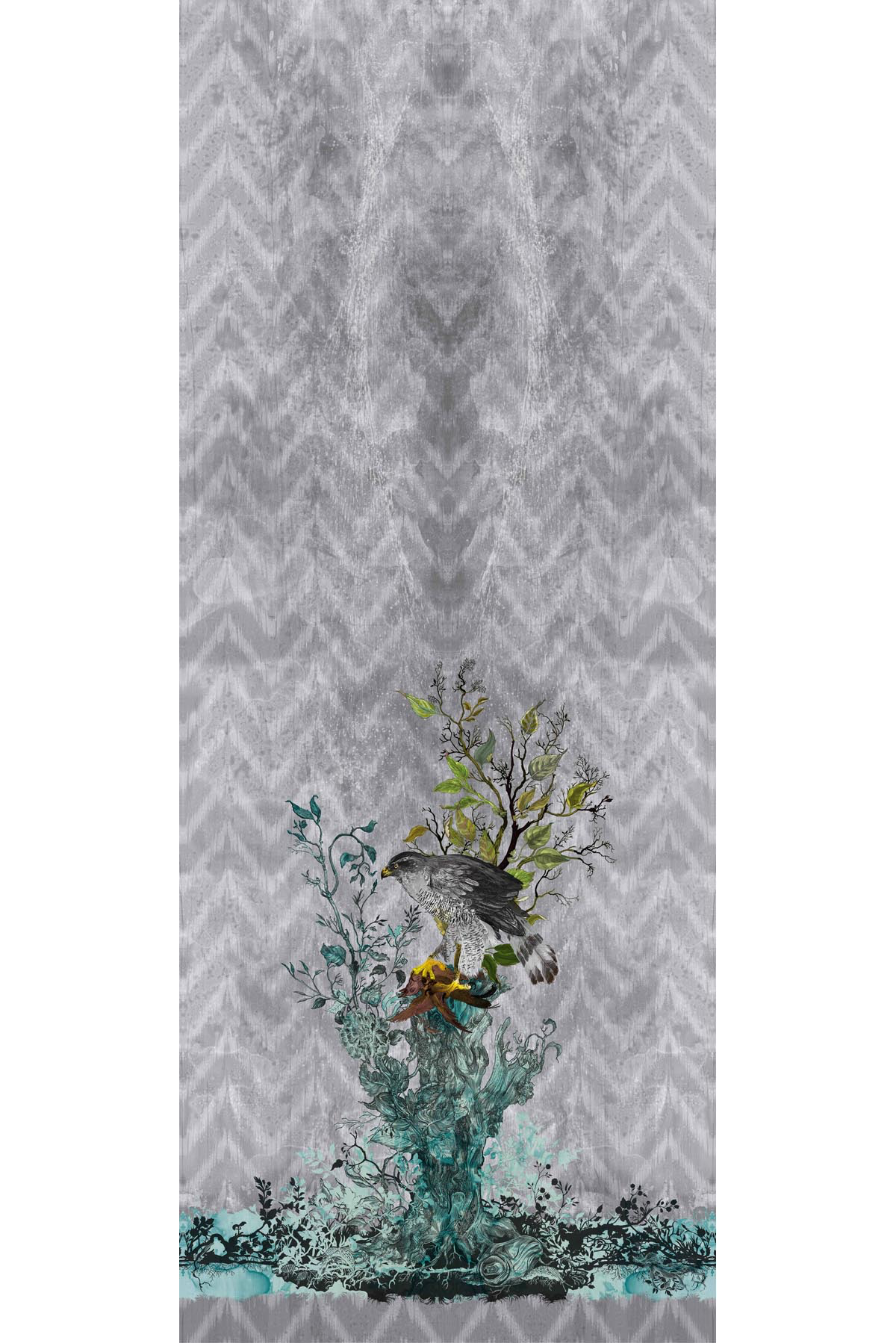 winchester wallpaper panels by timorous beasties on adorn.house