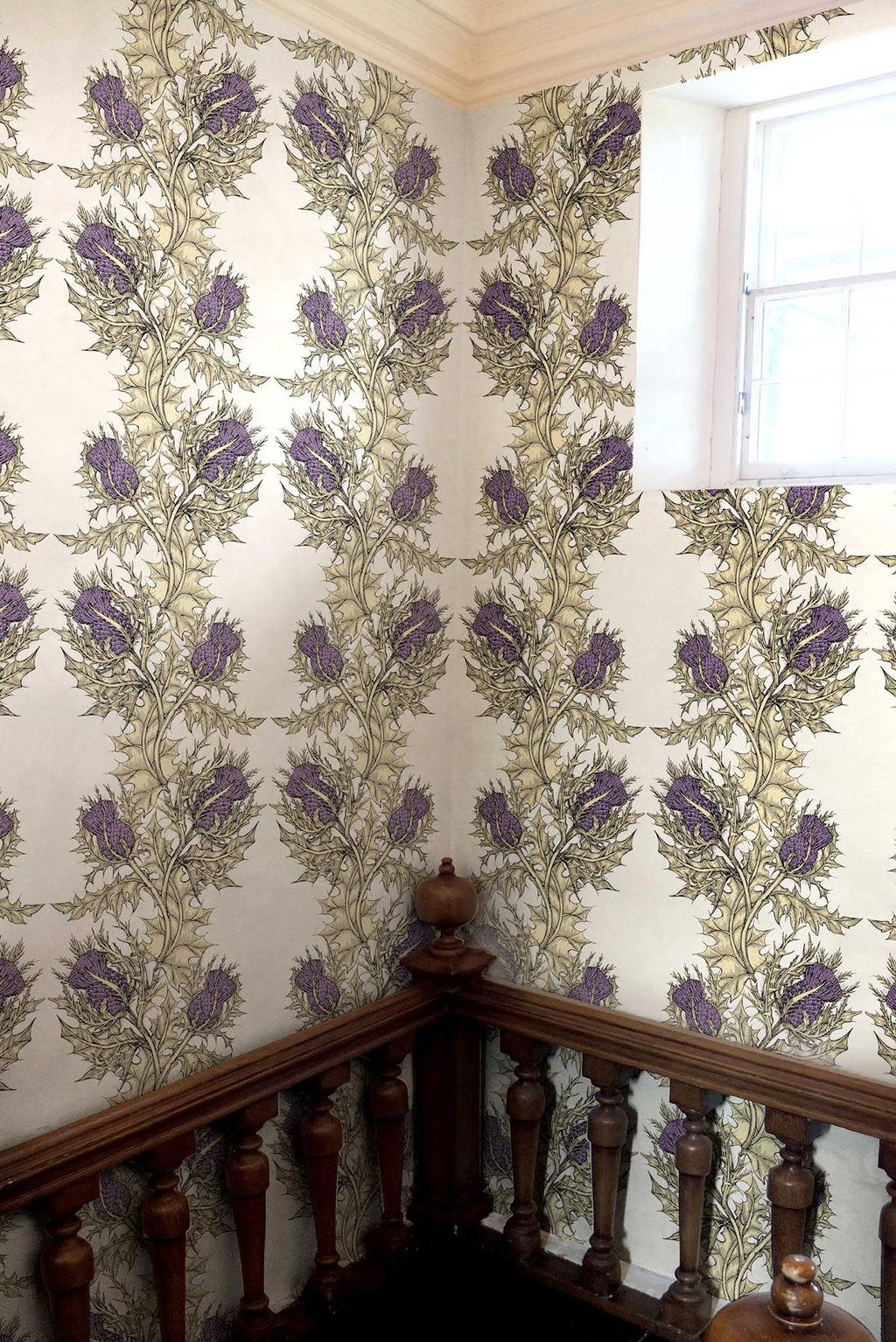 grand thistle wallpaper by timorous beasties on adorn.house