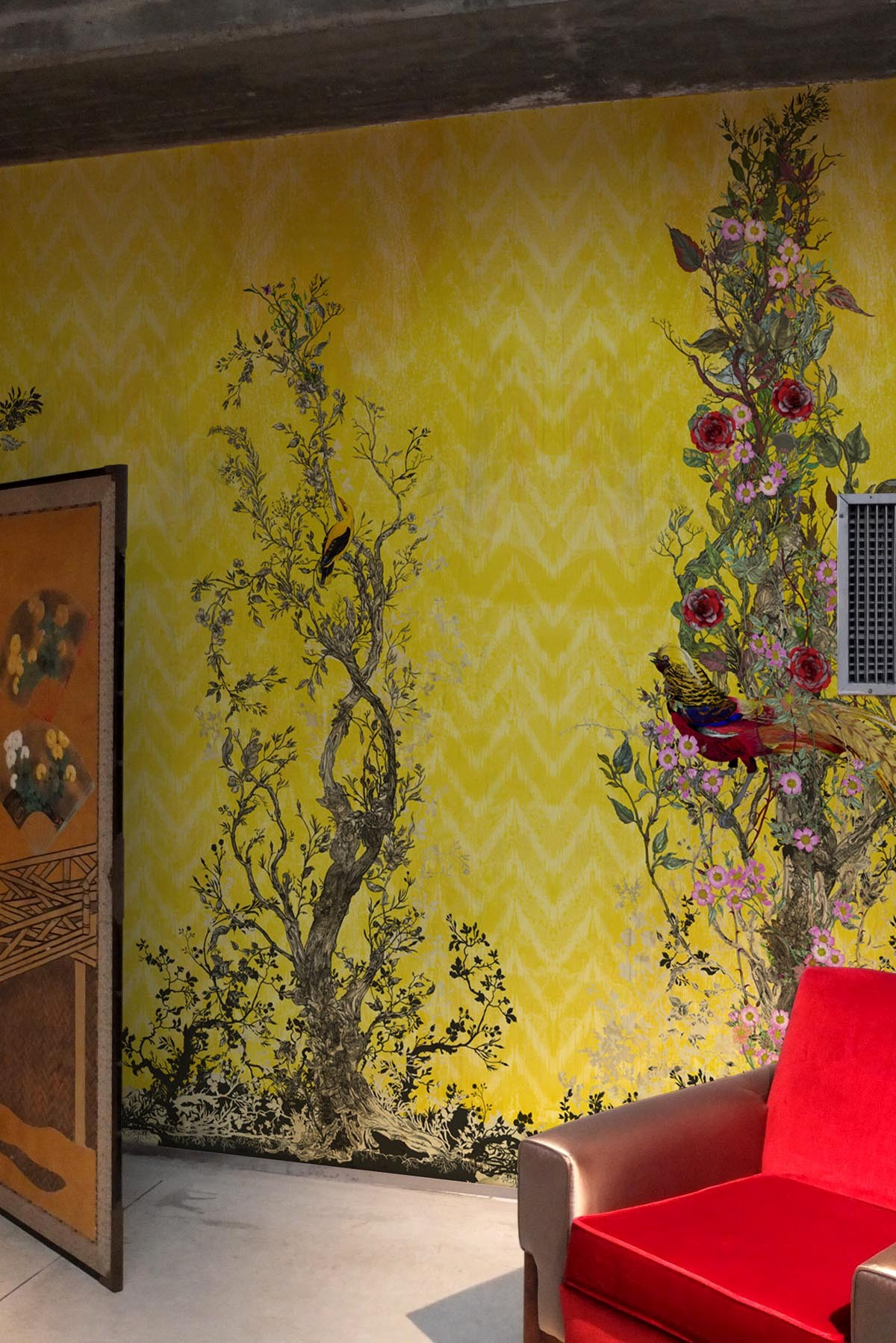 winchester wallpaper panels by timorous beasties on adorn.house