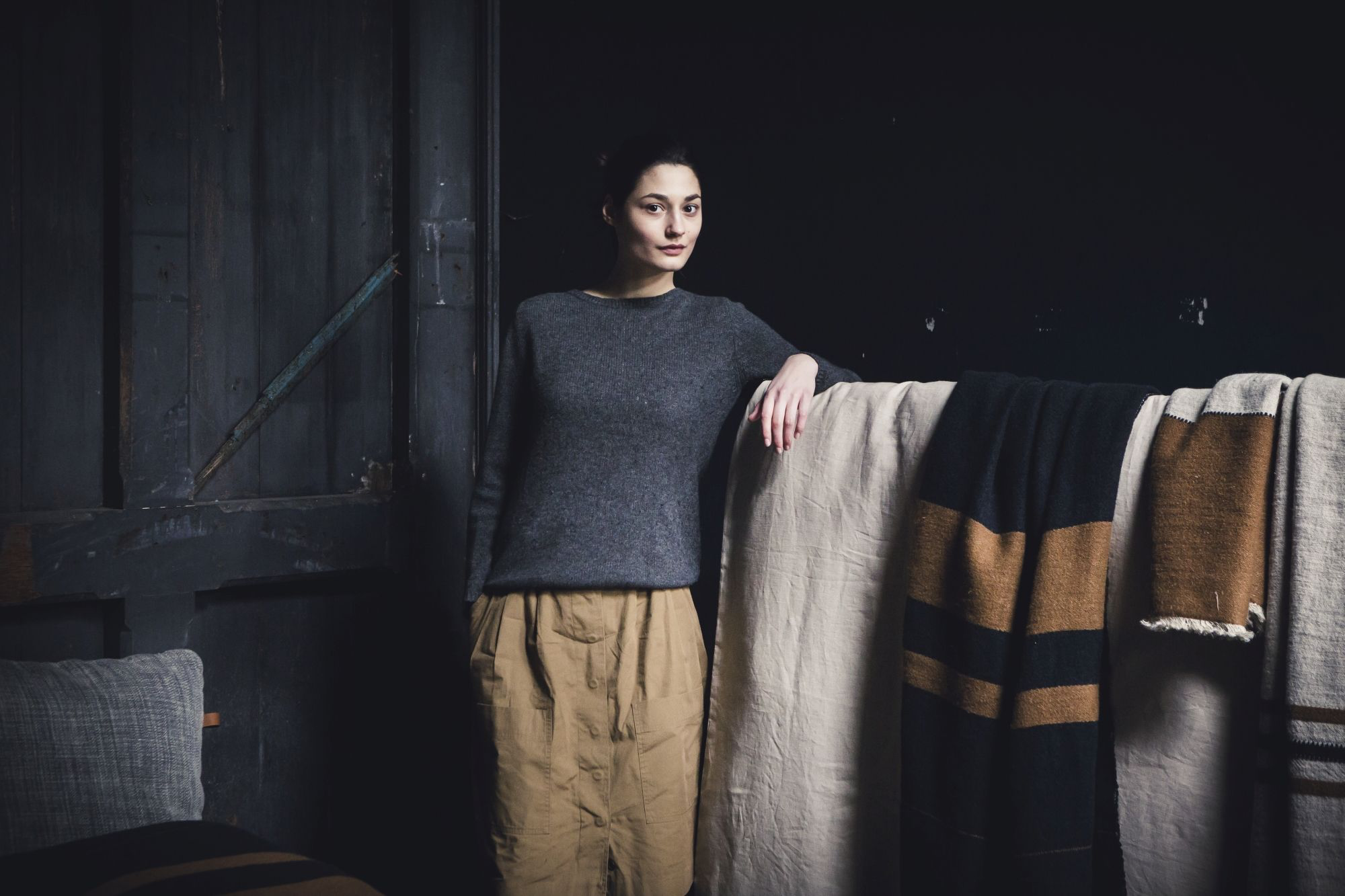 oscar throw, libeco, blanket | throw, - adorn.house