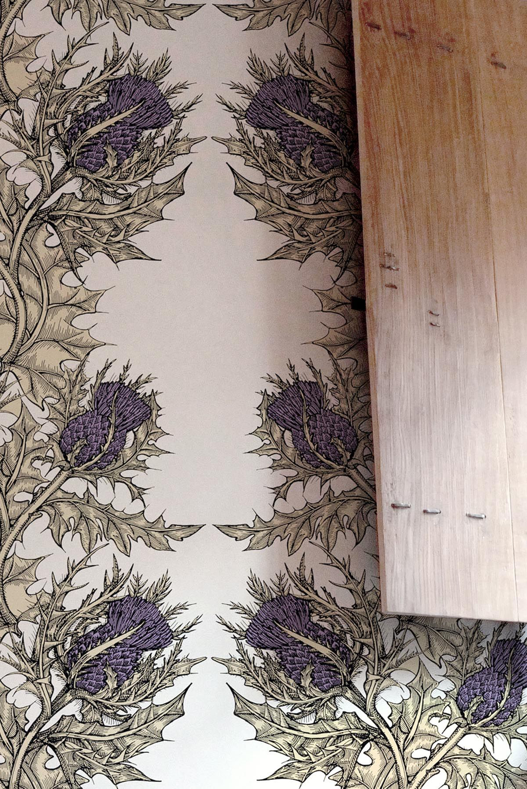 grand thistle wallpaper by timorous beasties on adorn.house
