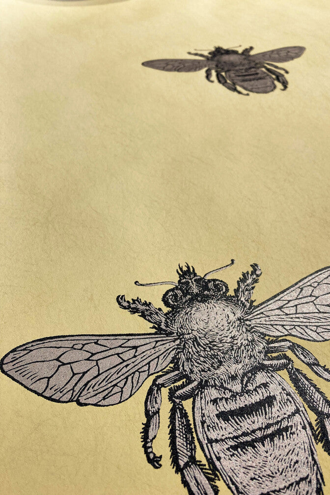 honey bee wallpaper by timorous beasties on adorn.house