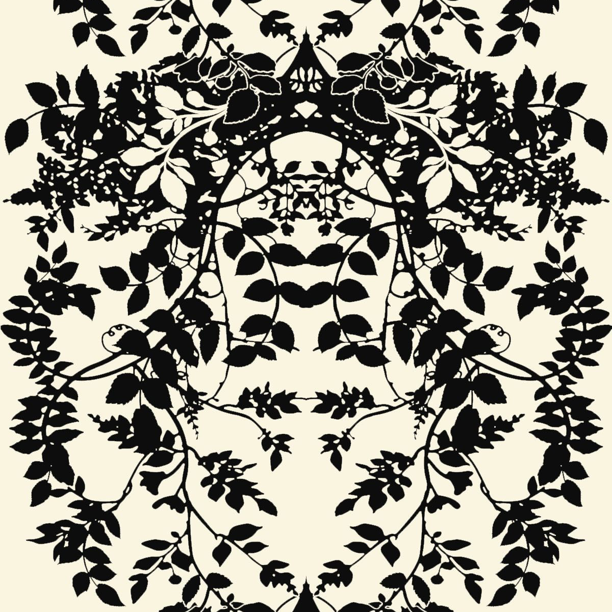 superwide leaf wallpaper by timorous beasties on adorn.house