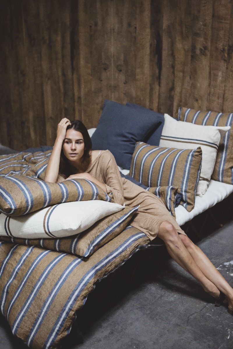 salem duvet cover by libeco Belgian linen on adorn.house