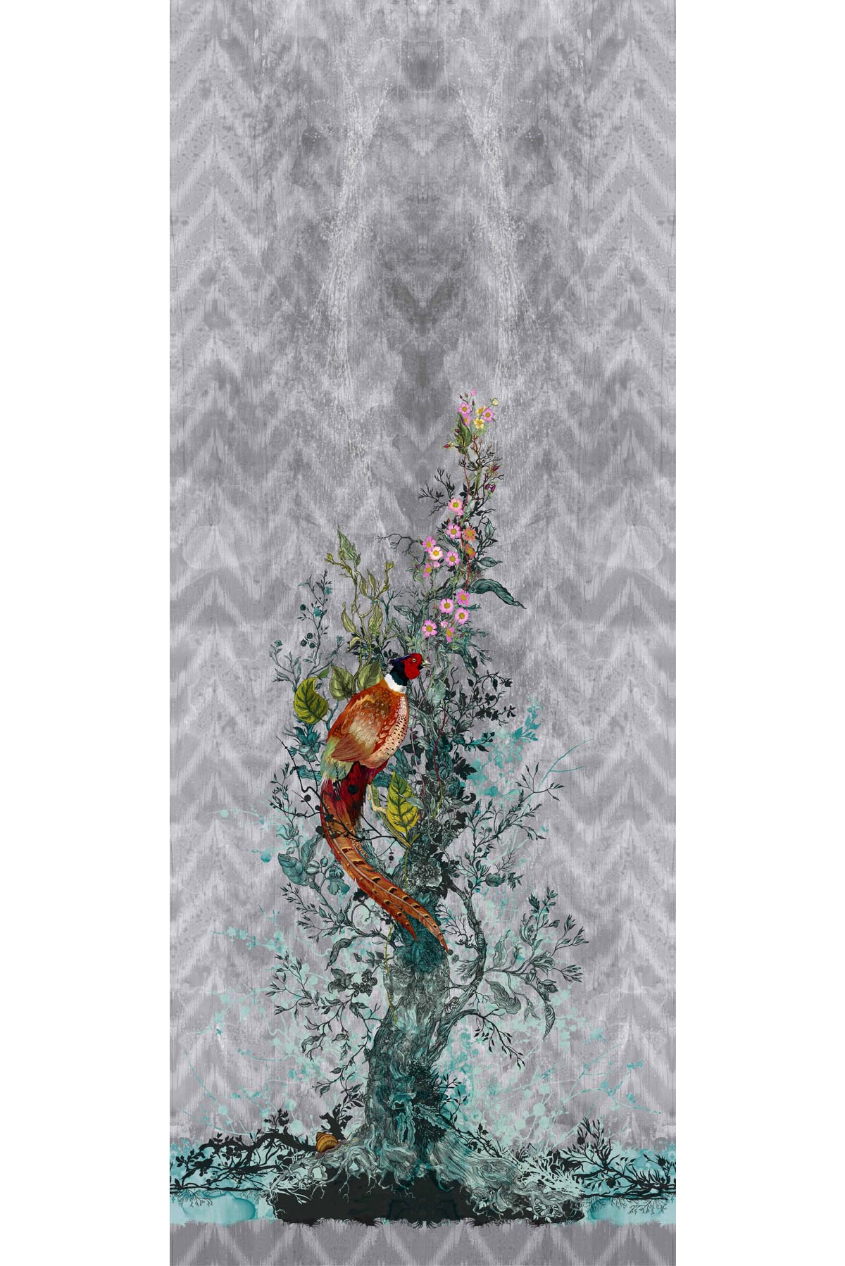 winchester wallpaper panels by timorous beasties on adorn.house