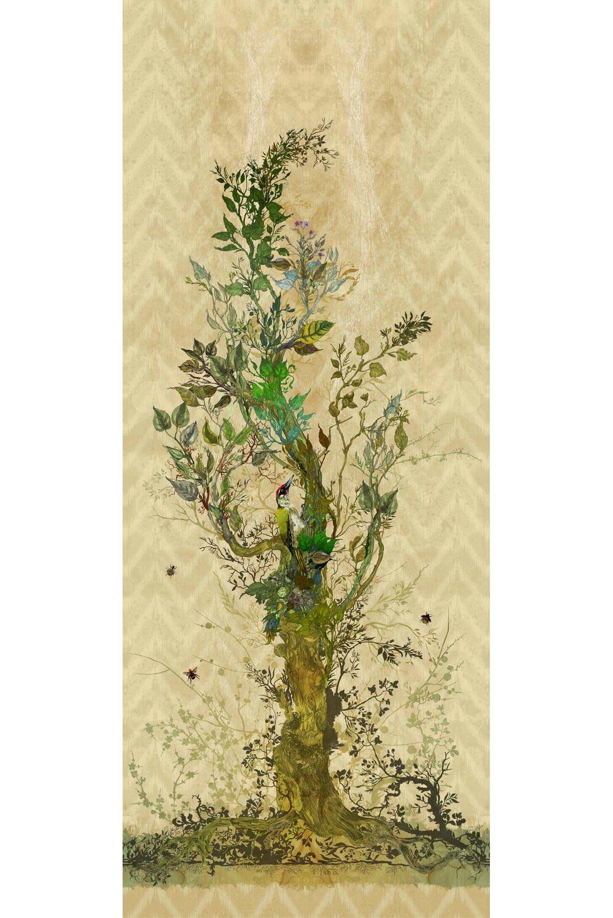 winchester wallpaper panels by timorous beasties on adorn.house