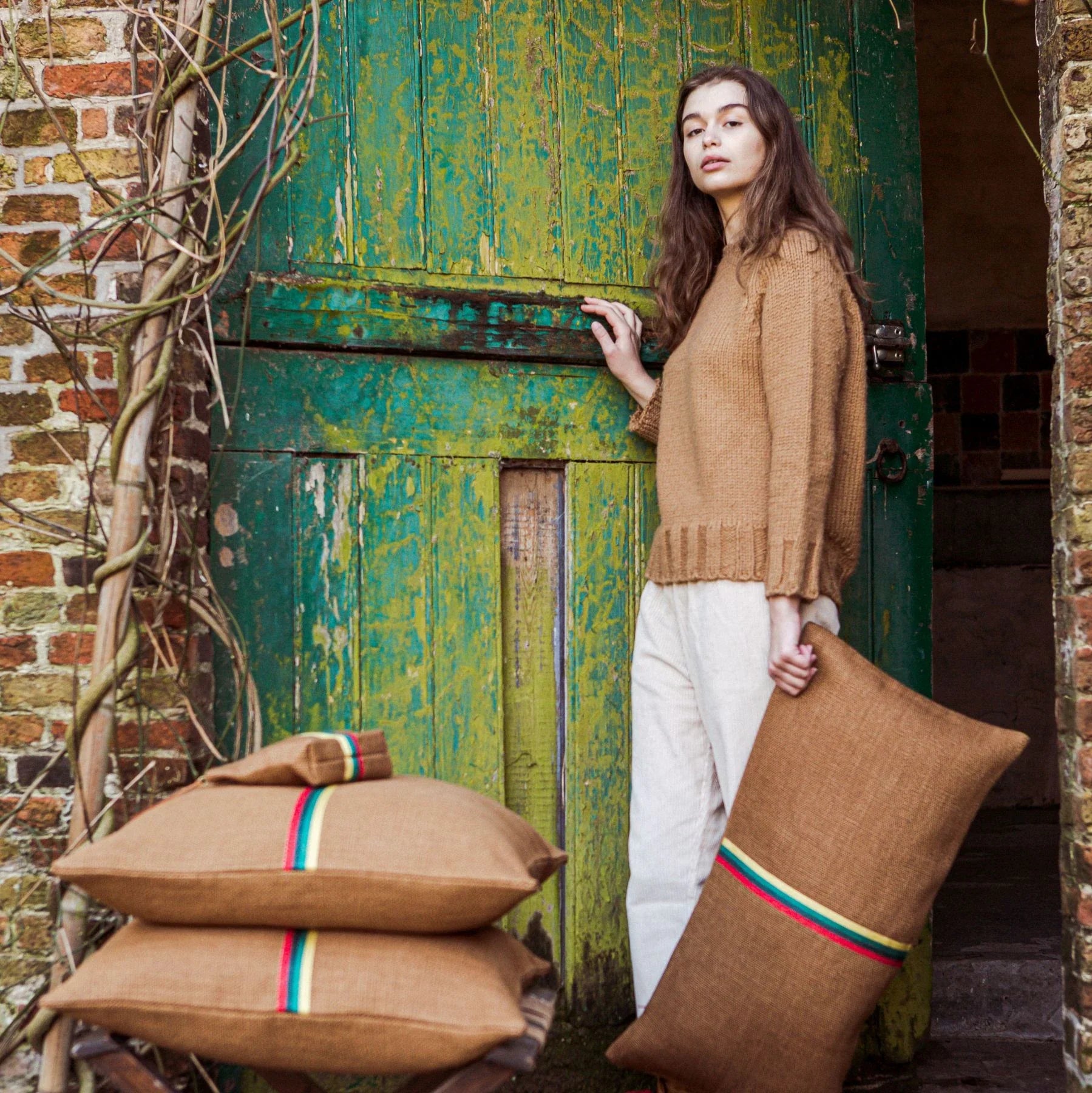 jasper pillow cover linen by libeco on adorn.house