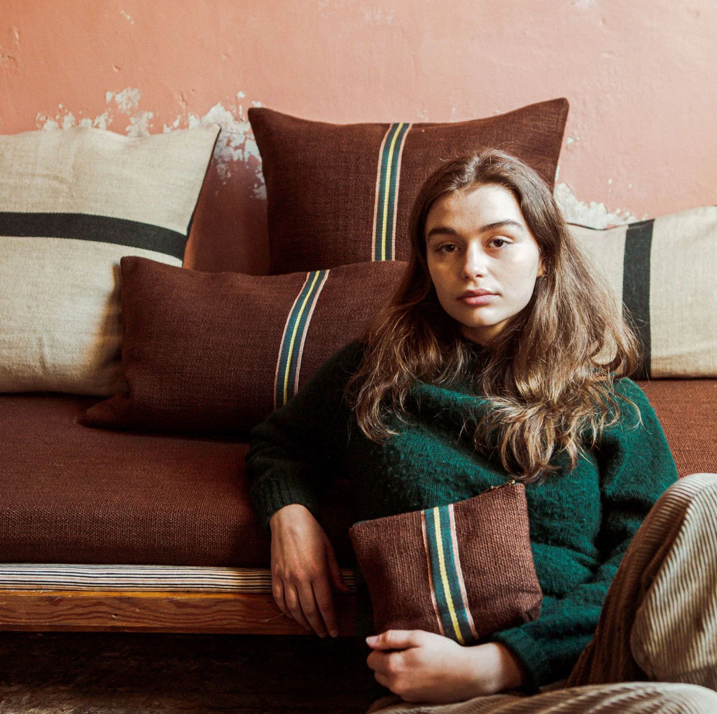 jasper pillow cover linen by libeco on adorn.house