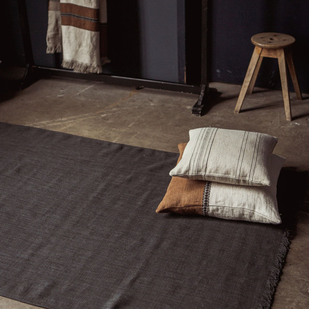 jasper rug linen by libeco on adorn.house