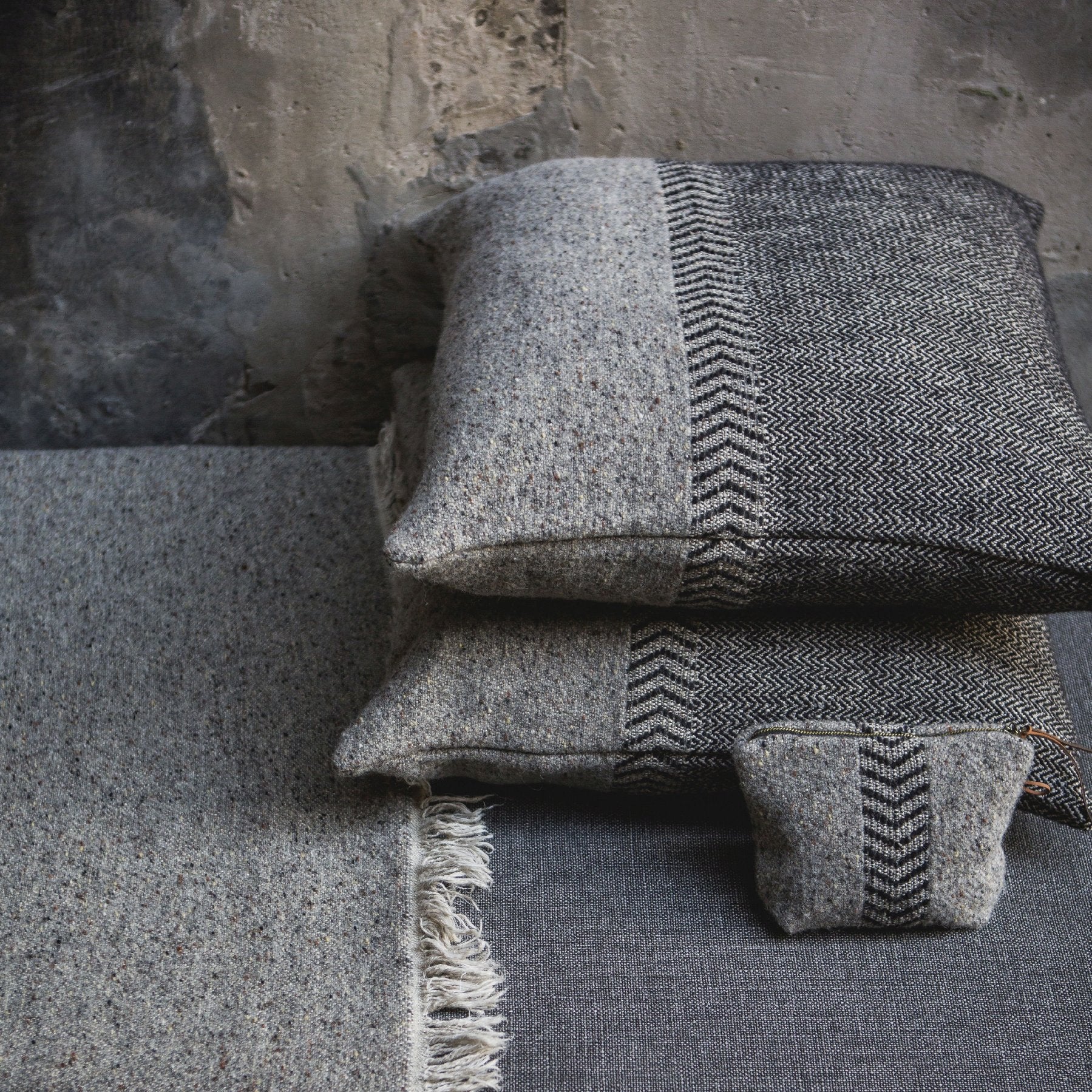 jules pillow cover by Libeco at adorn.house