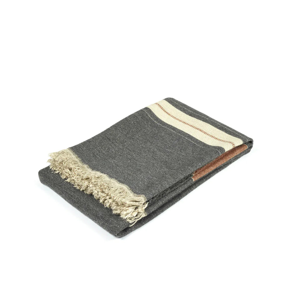 luc throw by Libeco at adorn.house