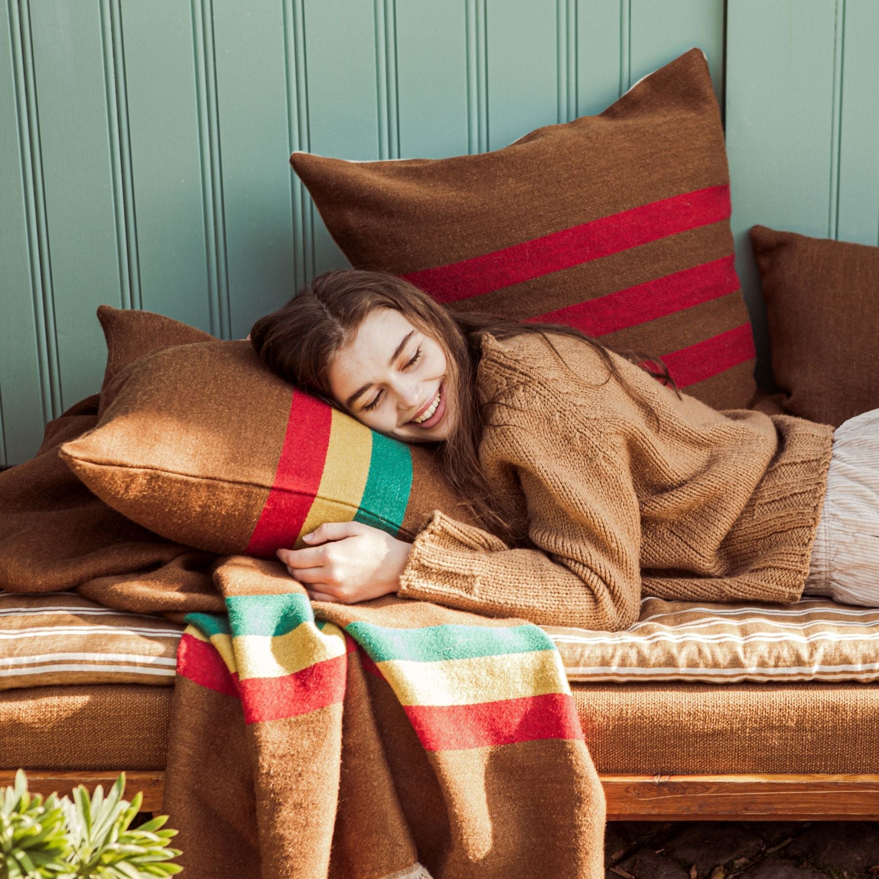 manitoba throw by Libeco at adorn.house