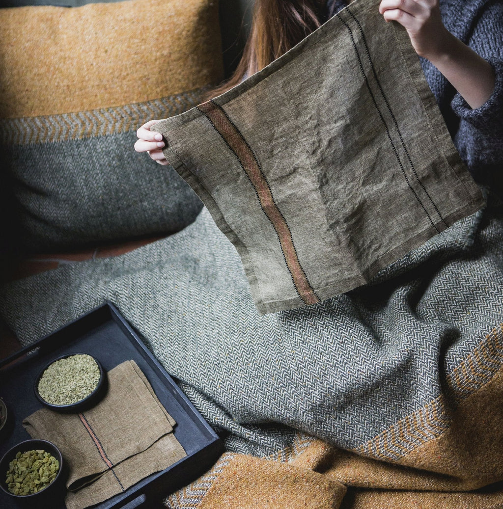 marie napkin by Libeco at adorn.house