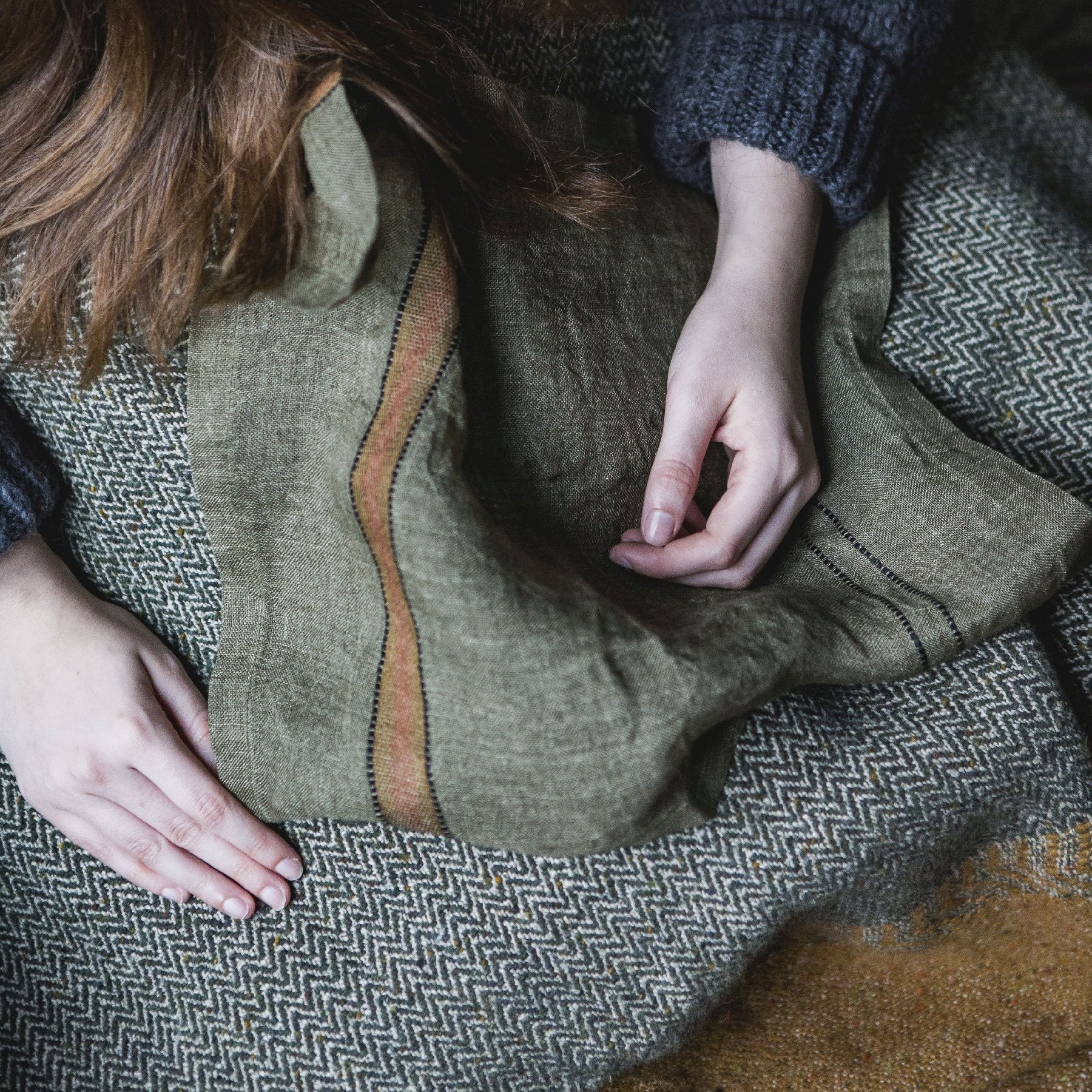 marie napkin by Libeco at adorn.house 