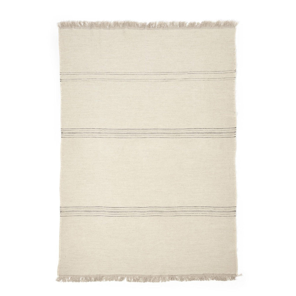 marrakesh throw blanket linen wool by libeco on adorn.house