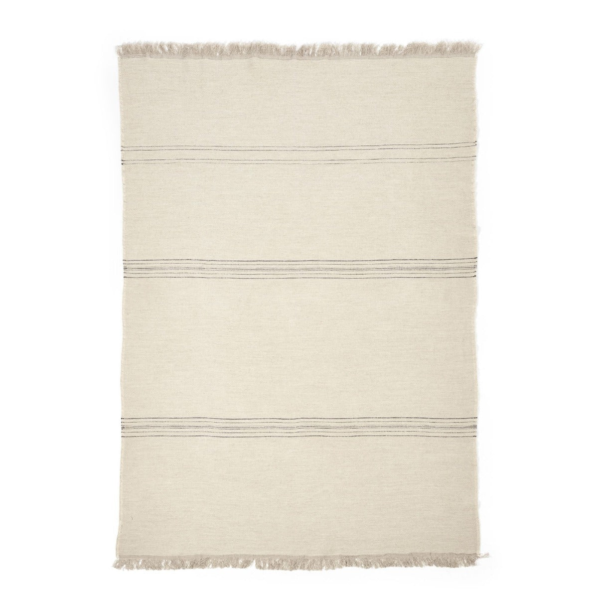 marrakesh throw blanket linen wool by libeco on adorn.house