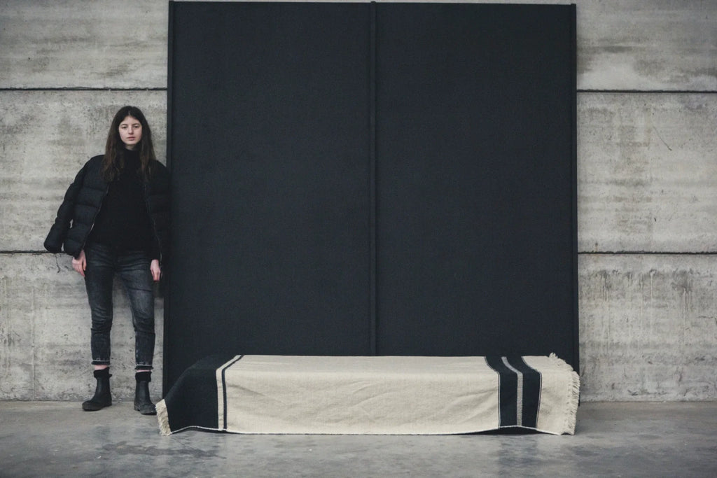 marshall throw by Libeco at adorn.house