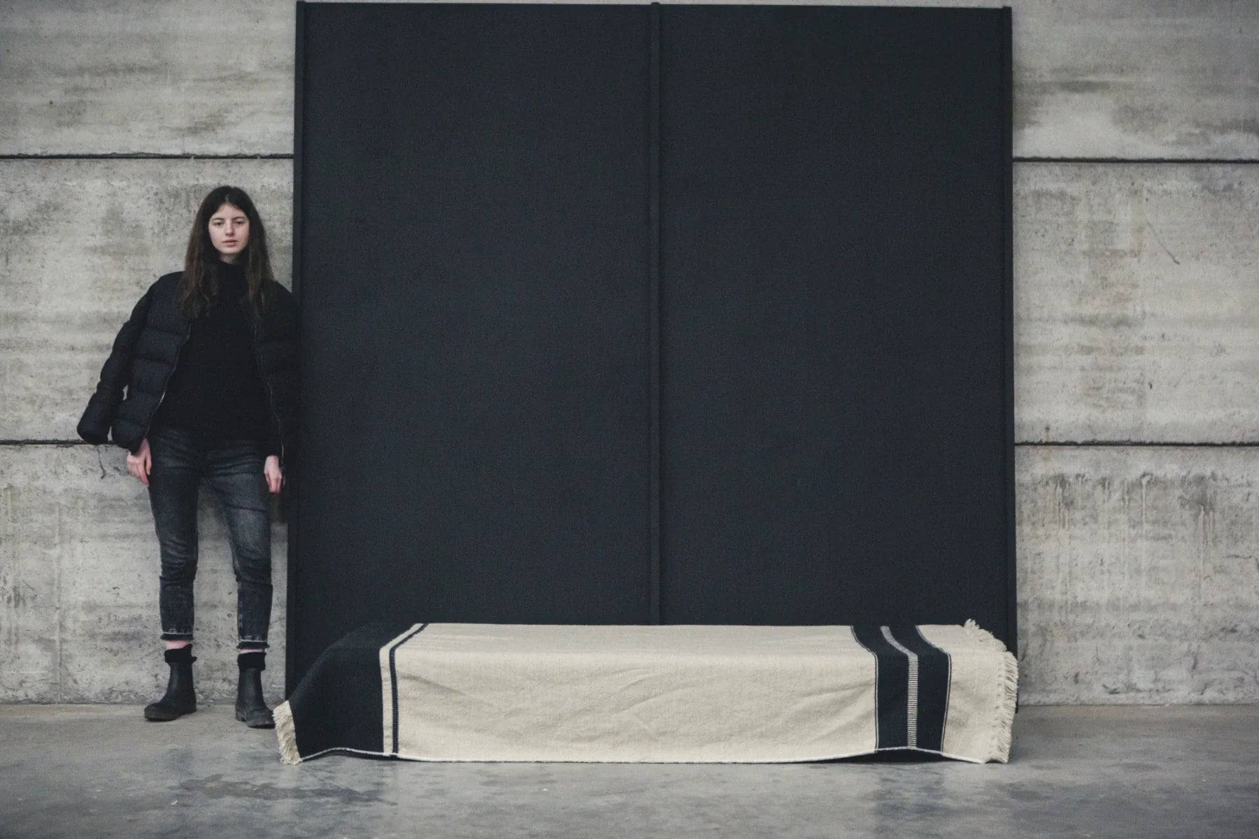 marshall throw by Libeco at adorn.house