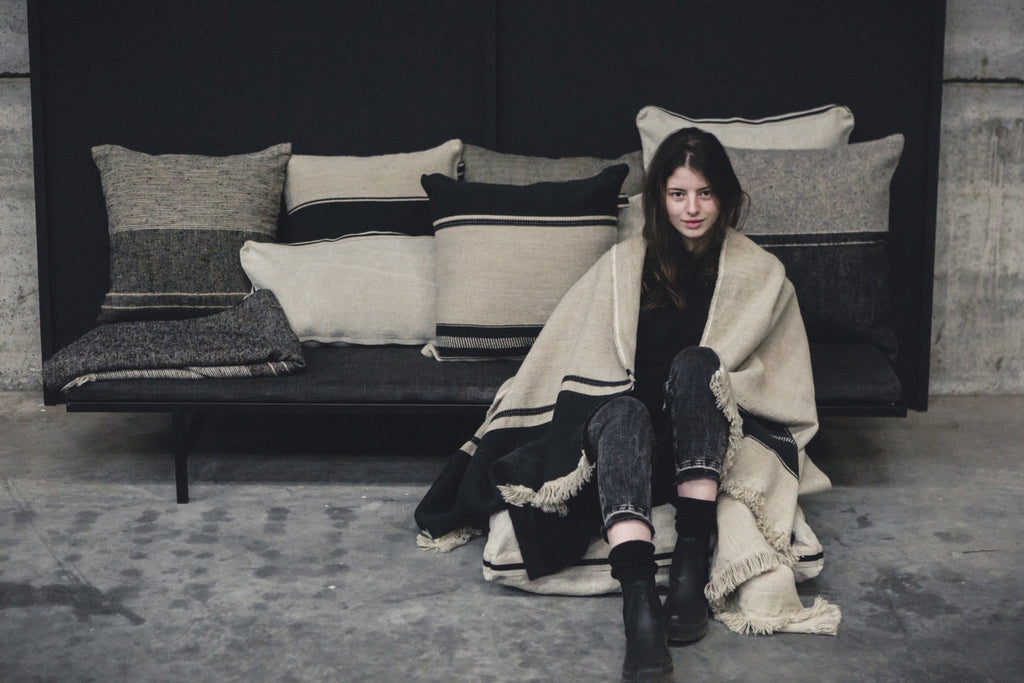 marshall throw by Libeco at adorn.house 