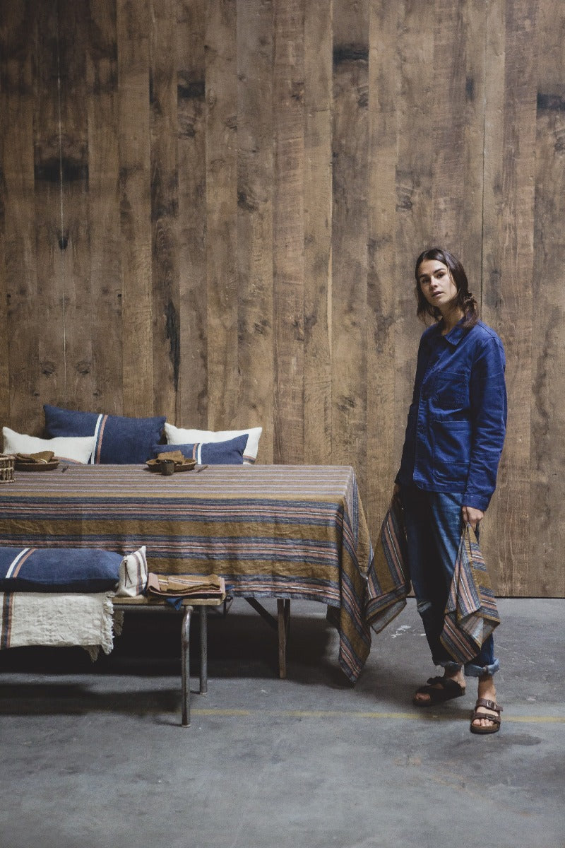 olympia guest towel belgian linen by Libeco at adorn.house