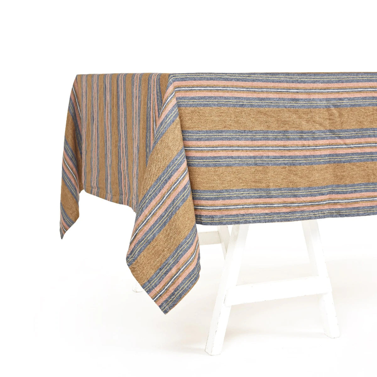 olympia tablecloth belgian linen by Libeco at adorn.house