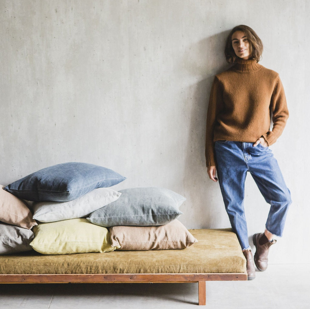 ré pillow cover linen pillow cover case and sham by libeco on adorn.house