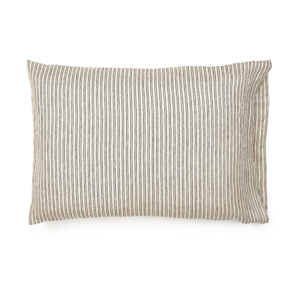 san gabriel stripe pillowcases & shames by libeco on adorn.house
