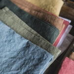 linen skye napkin by Libeco at adorn.house 