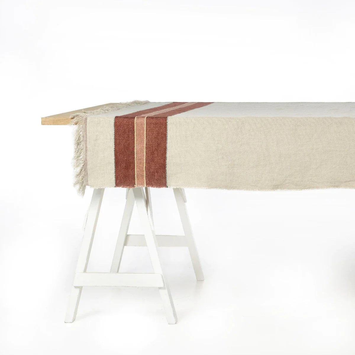 the belgian table throw belgian linen by Libeco at adorn.house
