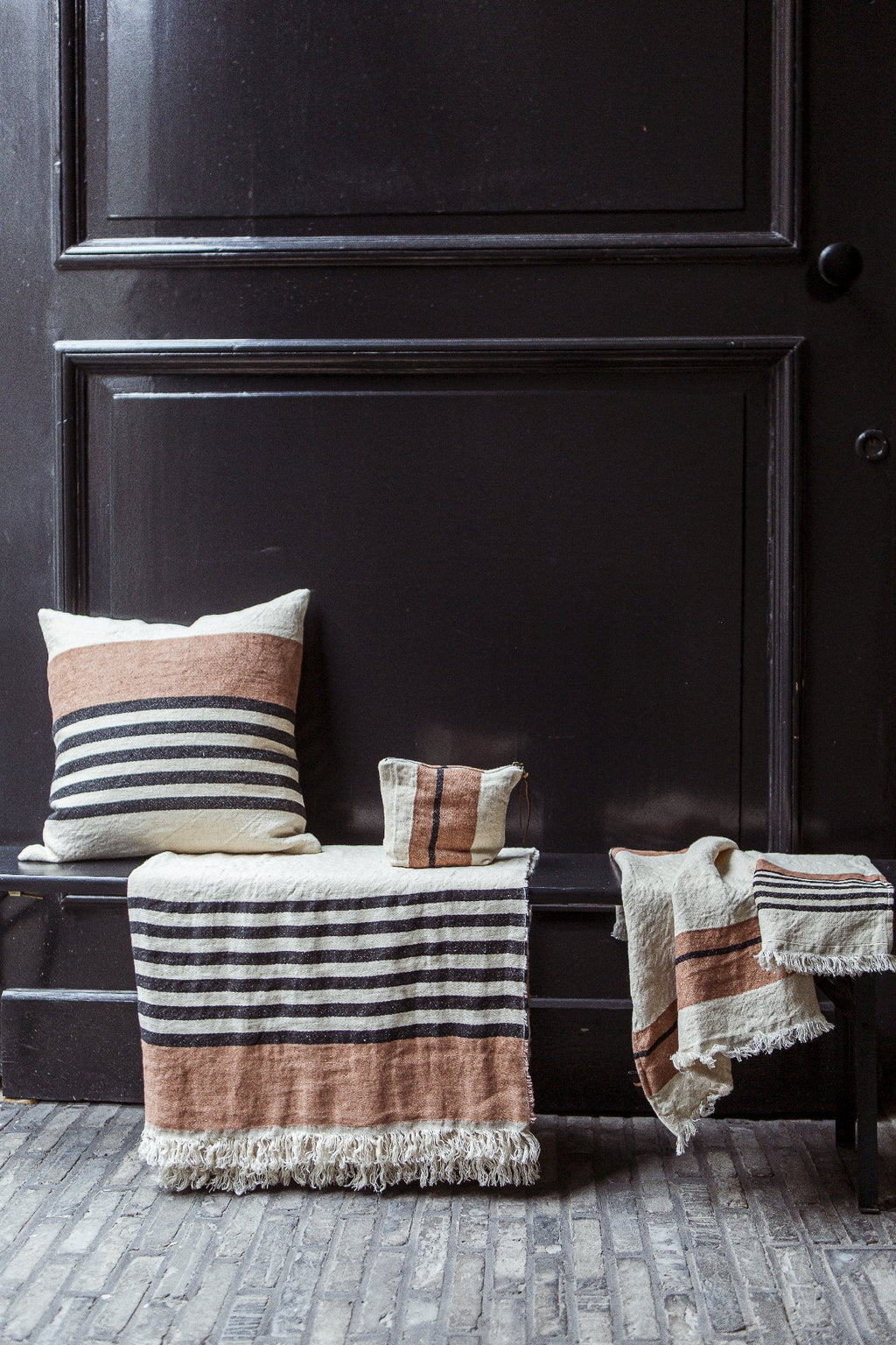 the belgian linen towel fouta by libeco on adorn.house