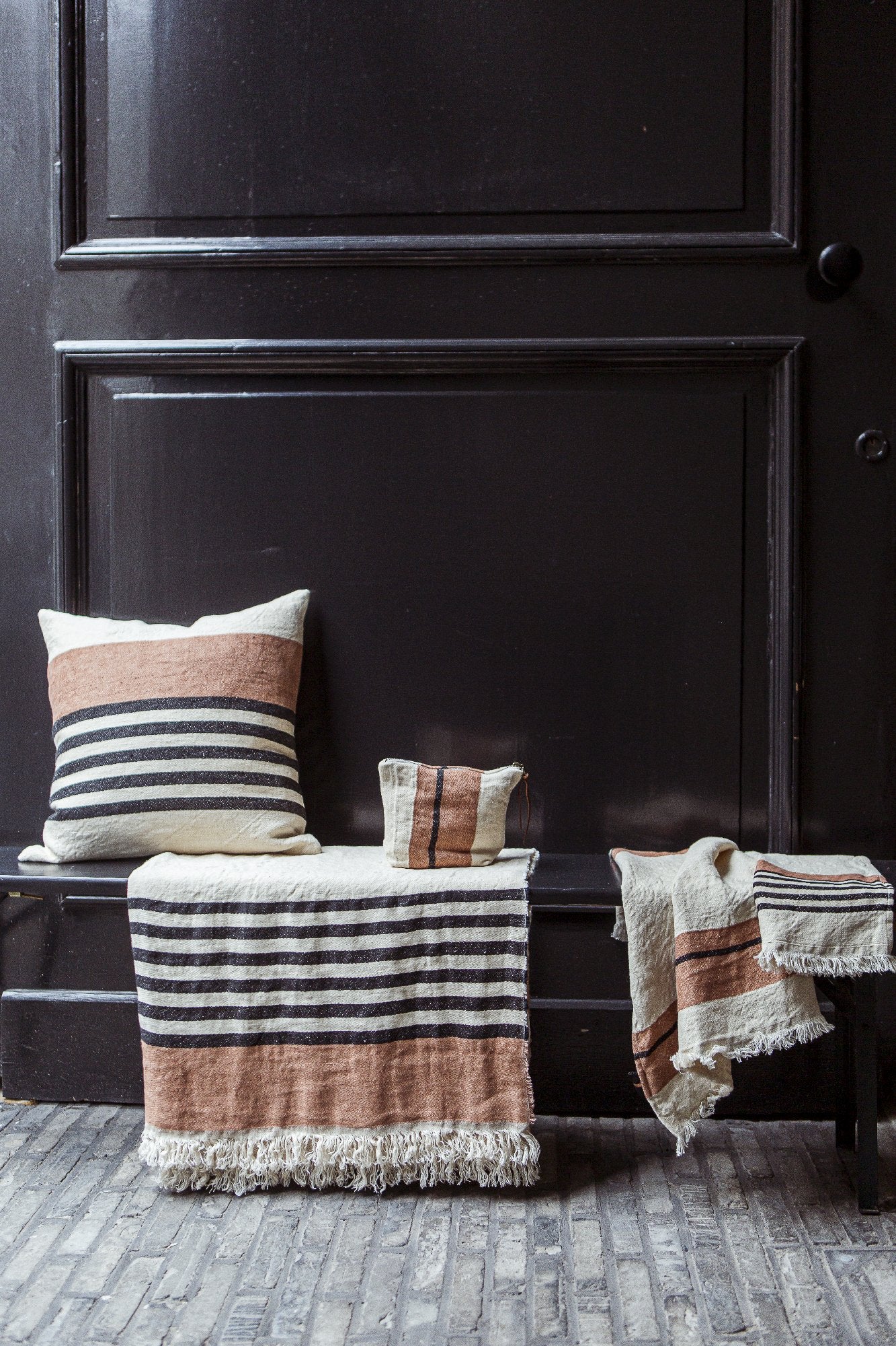 the belgian linen towel fouta by libeco on adorn.house