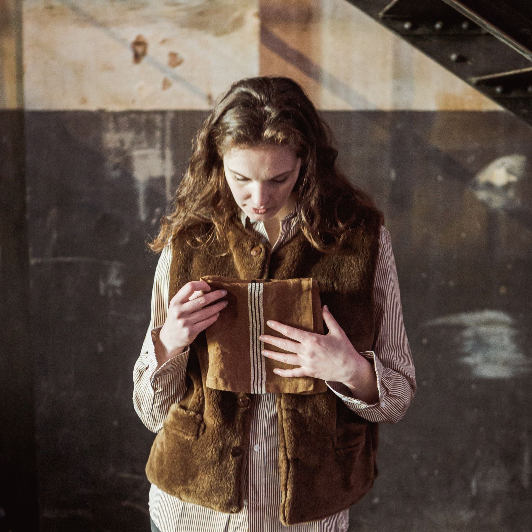 locomotive belgian linen napkin by Libeco at adorn.house 