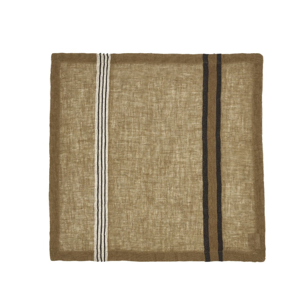 locomotive belgian linen napkin by Libeco at adorn.house 
